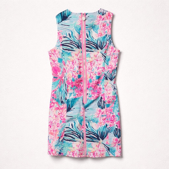 Lilly Pulitzer Mila stretch shift multi via flora womens size 16 nwt - Picture 3 of 8